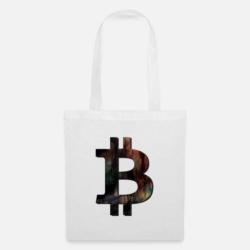 bitcoin - Tote Bag - white