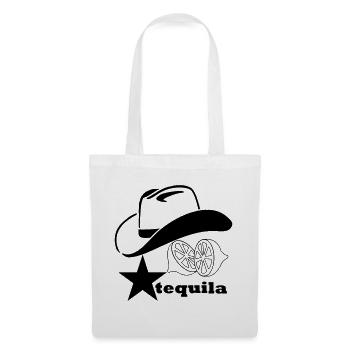 Tequila cowboy - Stoffbeutel - Weiß - Vorne