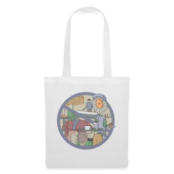 Flowers Dont Work - Tote Bag - white - Front
