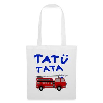 Fire Brigade tatütata Fire Truck Kids Toys - Tote Bag - white - Front