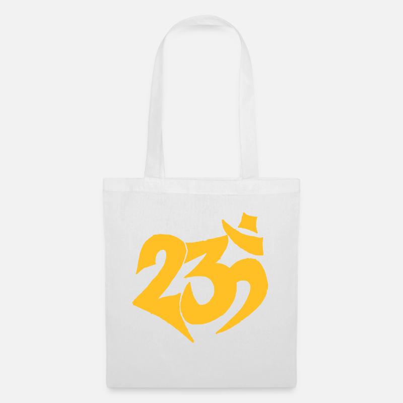 23 ohm goa psy tekno tribe - Tote Bag - white