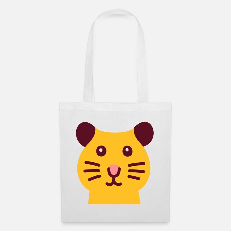 Süsser Hamster - Stoffbeutel - Weiß