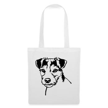 Parson Russell Terrier head - Tote Bag - white - Front