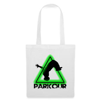 Parkour - Stoffbeutel - Weiß - Vorne