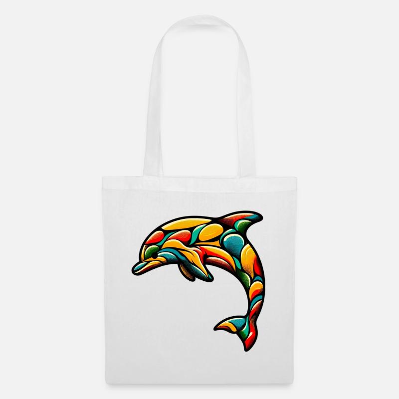 Dolphin - Tote Bag - white