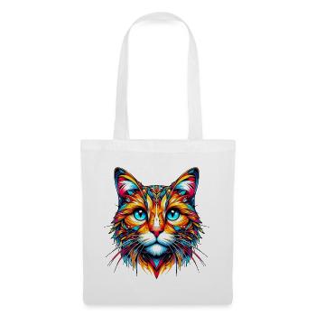 Cat - Tote Bag - white - Front