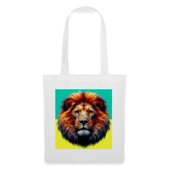 lion - Tote Bag - white - Front