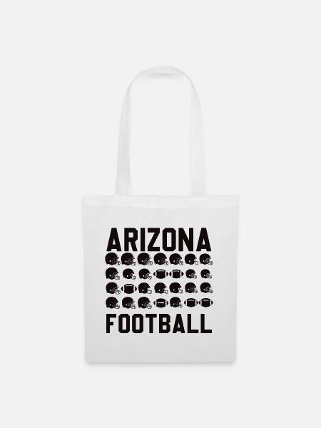 Arizona Football-Helm-Mosaik - Stoffbeutel - Weiß