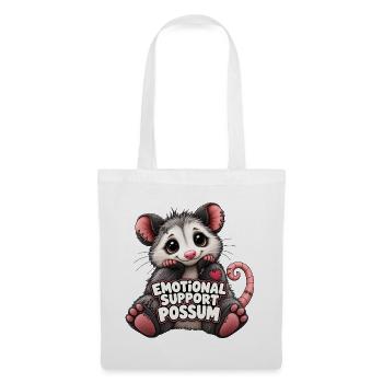 Emotional Support Possum - Stoffbeutel - Weiß - Vorne