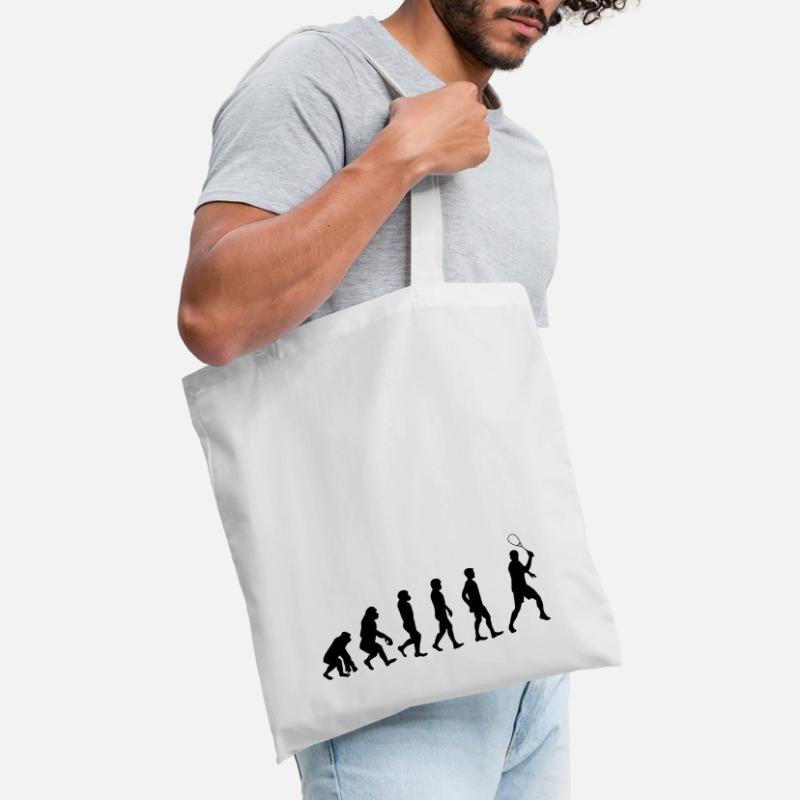 Evolution squash sport squash player gift Tote Bag