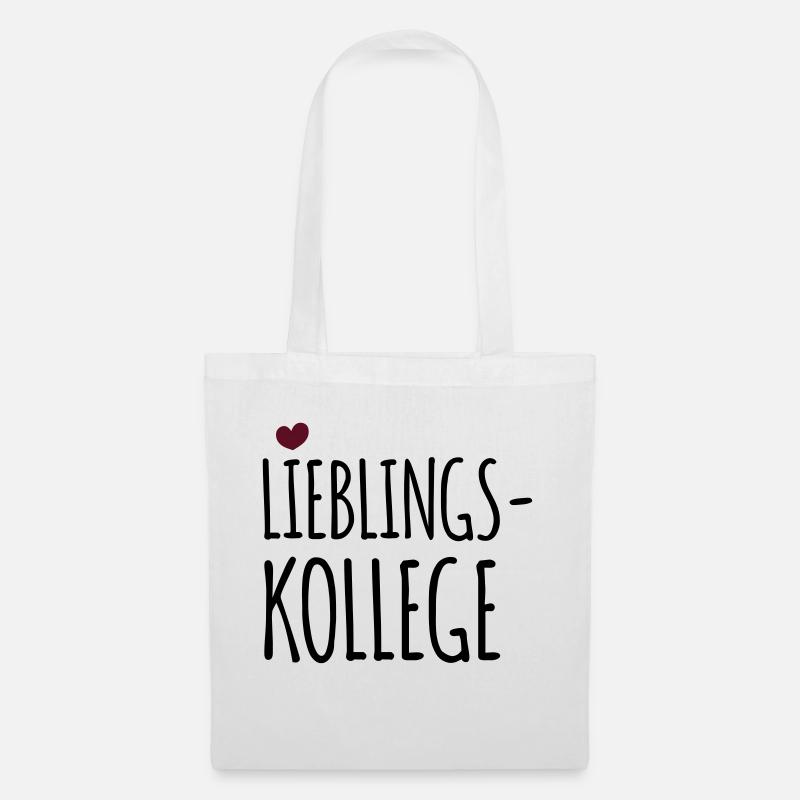 Lieblingskollege (dh) - Stoffbeutel - Weiß