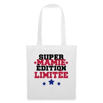 super mamie édition limitée - Sac en tissu - blanc - Devant
