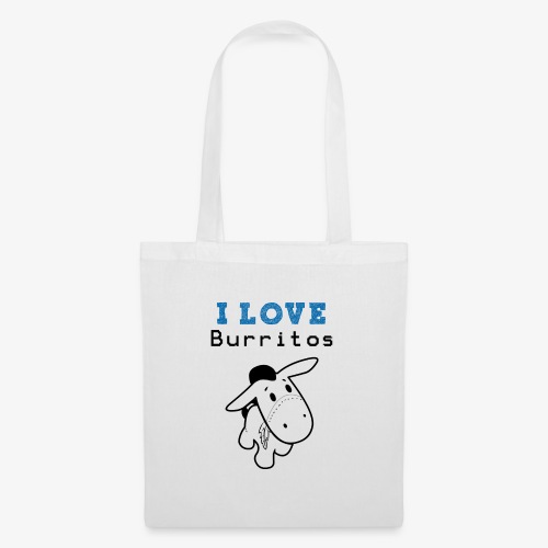 I Love Burritos - Bolsa de tela