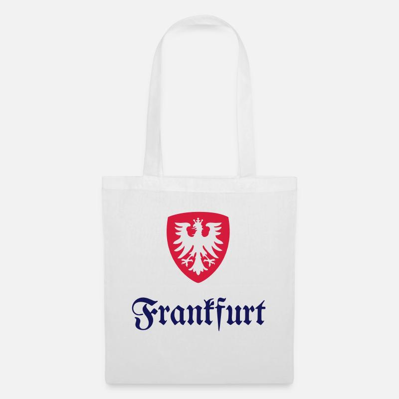 Frankfurt - Stoffbeutel - Weiß