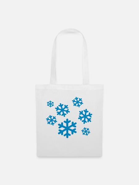 Schnee - Stoffbeutel - Weiß