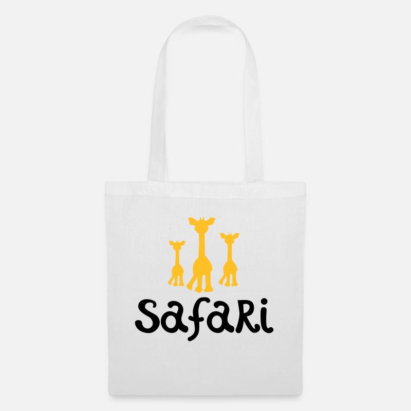 safari - Stoffbeutel - Weiß
