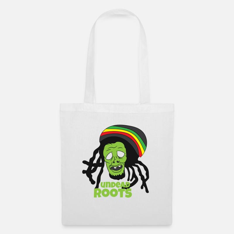 Reggae zombie - Tote Bag - white