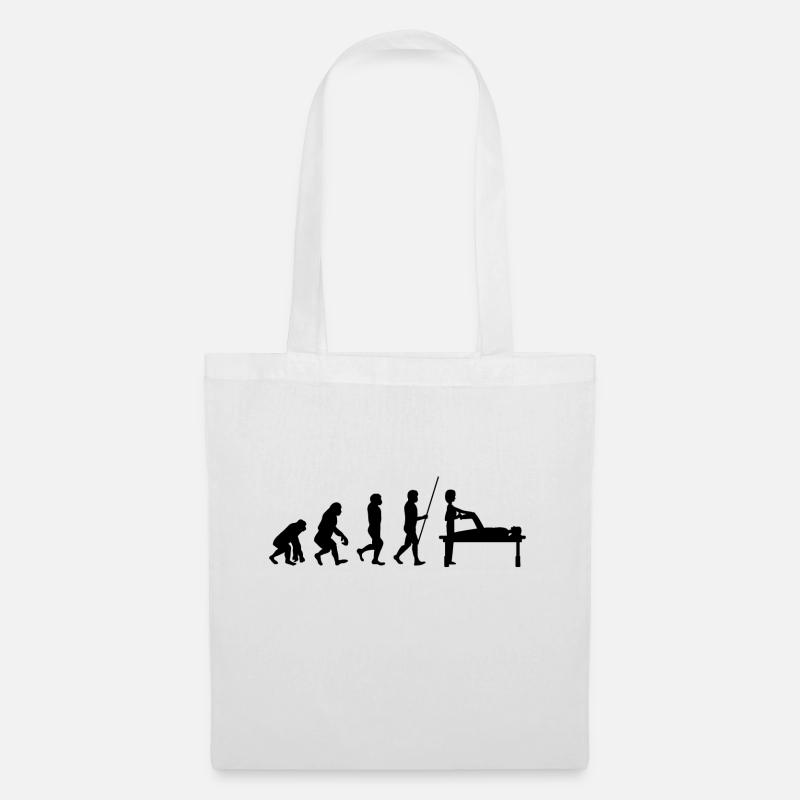 Physiotherapist Phyio Evolution - Tote Bag - white