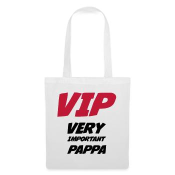 VIP Very Important Pappa - Tote Bag - white - Front