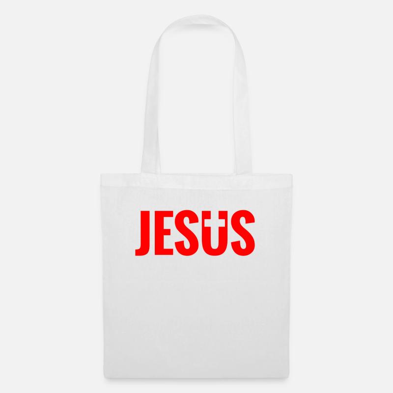 Jesus - Stoffbeutel - Weiß
