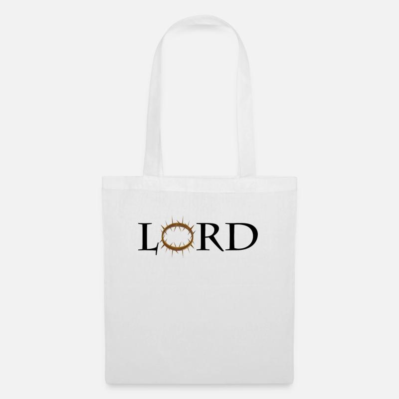 lord Herr Jesus Messias - Stoffbeutel - Weiß