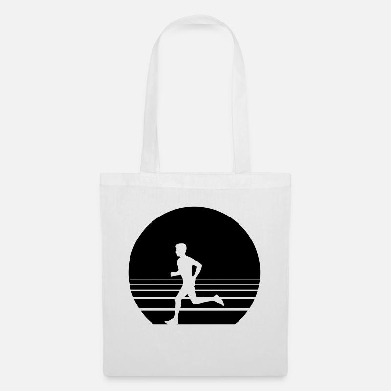 Runner Sundown - Tote Bag - white