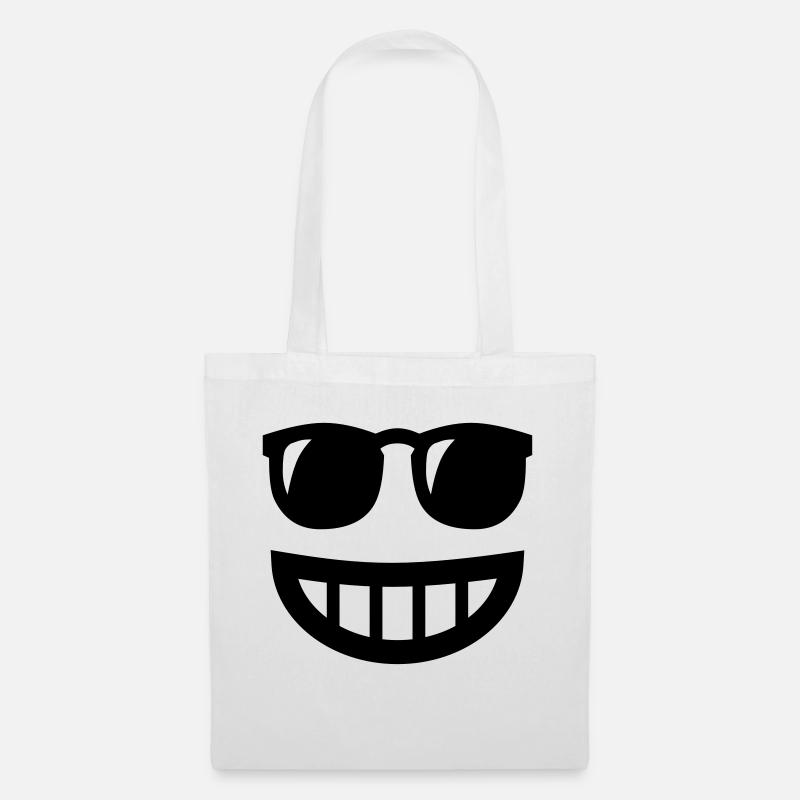 Cool Emoji - Tote Bag - white