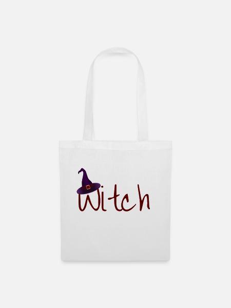 Witch - Stoffbeutel - Weiß