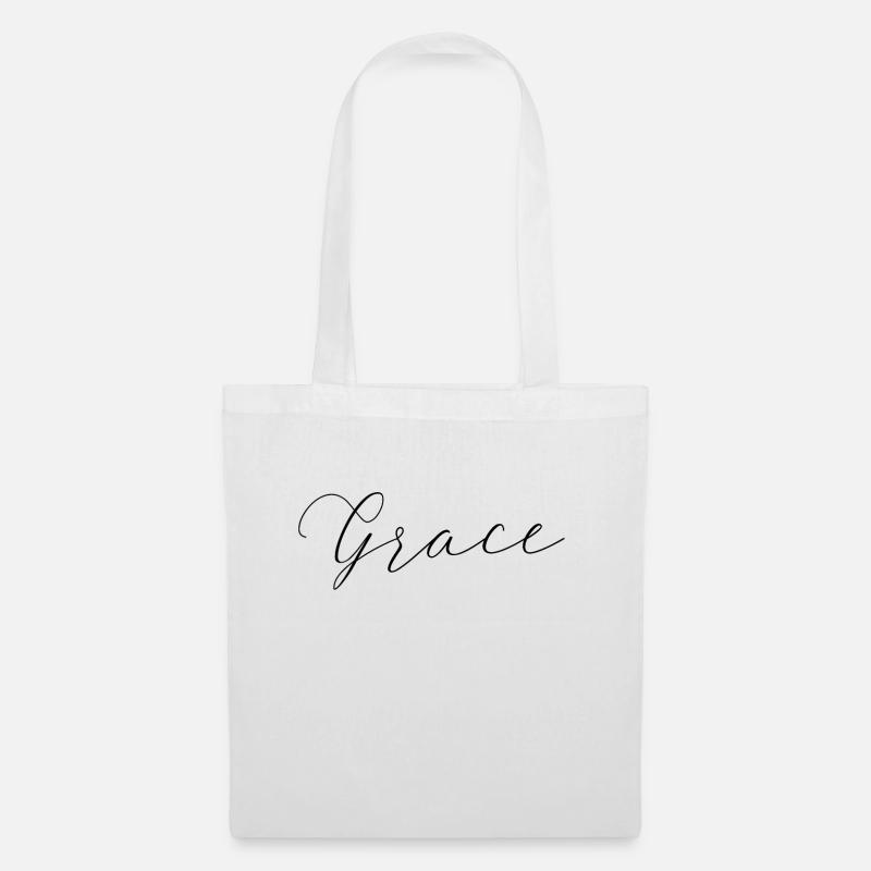 only Grace. - Stoffbeutel - Weiß