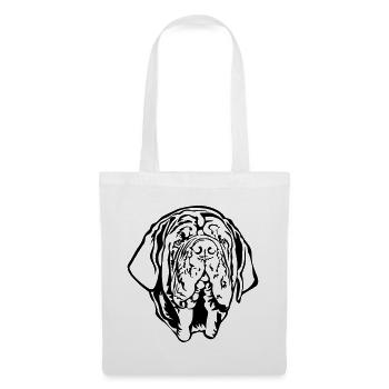 Mastino Napoletano Head - Tote Bag - white - Front