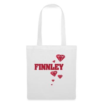 Geschenkidee Finnley - Stoffbeutel - Weiß - Vorne