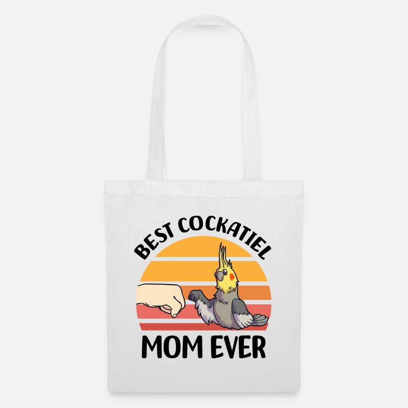 Calopsitte - Sac en tissu - blanc
