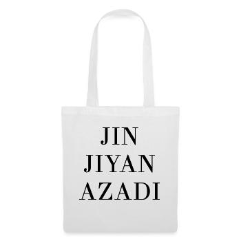 Femme Vie Liberté Iran - Sac en tissu - blanc - Devant