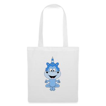 EINHORN - YOGA - PILATES - Stoffbeutel - Weiß - Vorne
