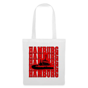 Hambourg Bugsier 7 - Sac en tissu - blanc - Devant