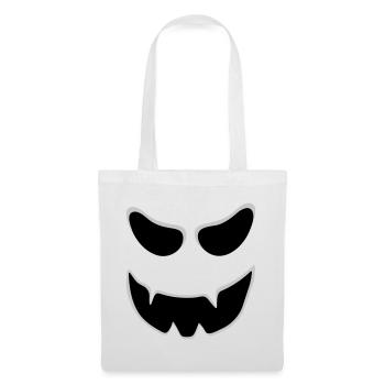 Ghost Face Vampire Grimace Halloween - Tote Bag - white - Front
