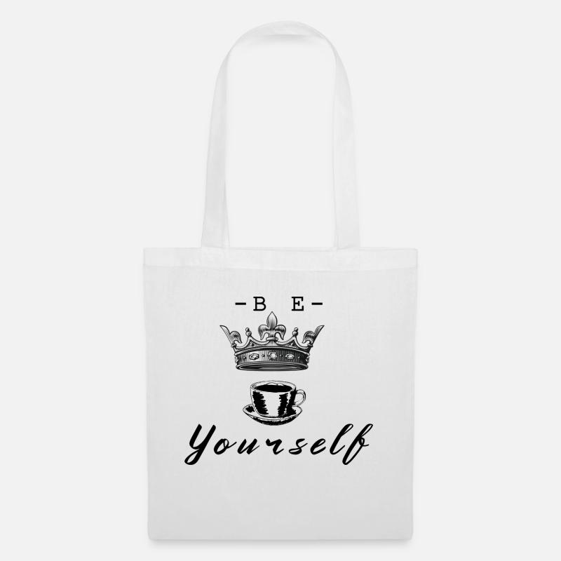 SOYEZ VOUS-MÊME CO - Sac en tissu - blanc