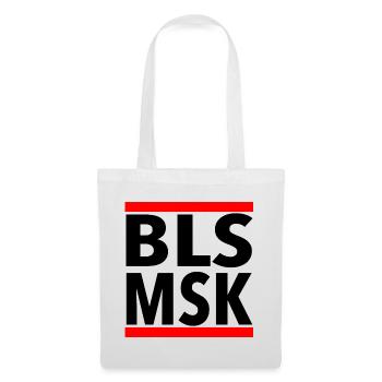 BLSMSK Motiv - Stoffbeutel - Weiß - Vorne
