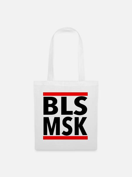 BLSMSK Motiv - Stoffbeutel - Weiß