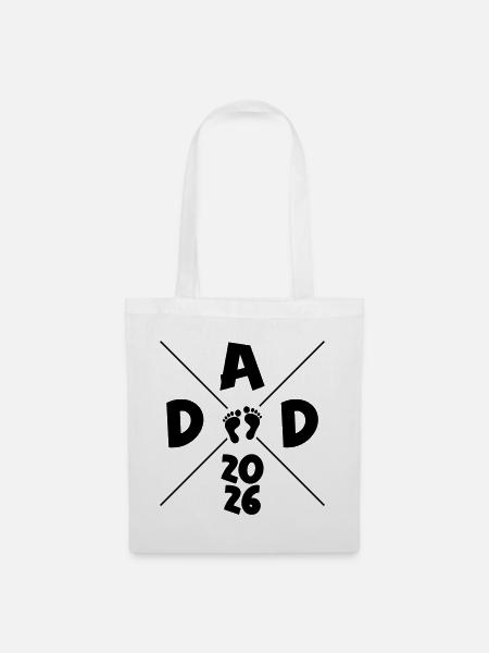 Dad 2026 - Stoffbeutel - Weiß