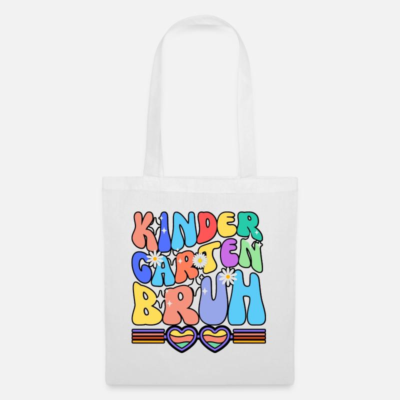 KINDERGARTEN BRUH - Stoffbeutel - Weiß