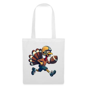 Thanksgiving Football Turkey - Tote Bag - white - Front