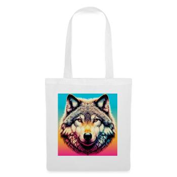 Wolf - Tote Bag - white - Front