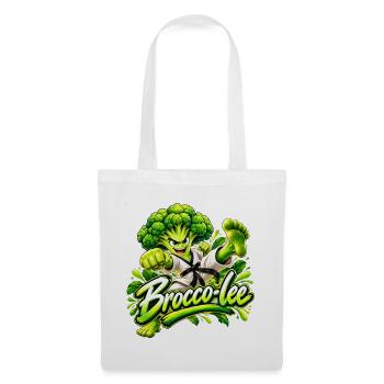 Brocco-Lee Karate Kraft - Stoffbeutel - Weiß - Vorne