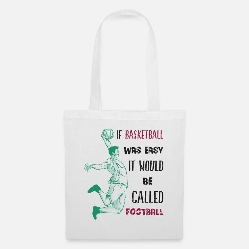 Basketballer - Stoffbeutel - Weiß