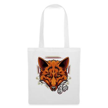 Fuchs - Stoffbeutel - Weiß - Vorne