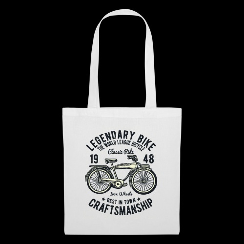 Legendary Bike - Radfahren oldschool - Stoffbeutel
