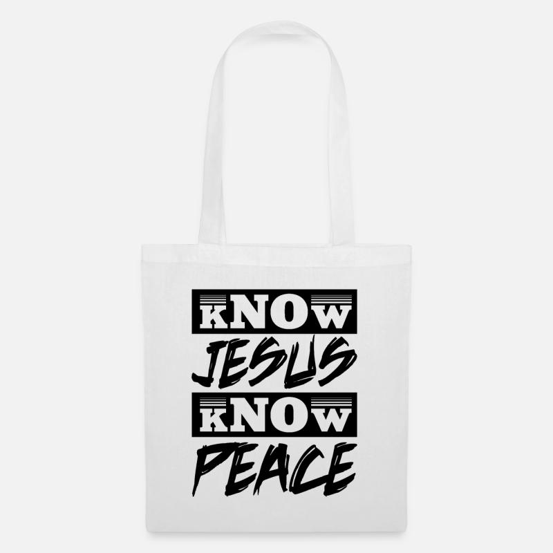 Jesus - Stoffbeutel - Weiß