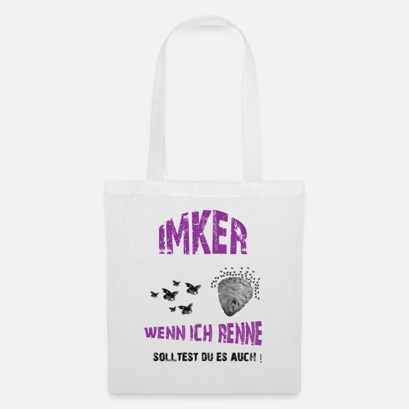 Imker Shirt • Imkereibedarf • Imker Geschenk - Stoffbeutel - Weiß