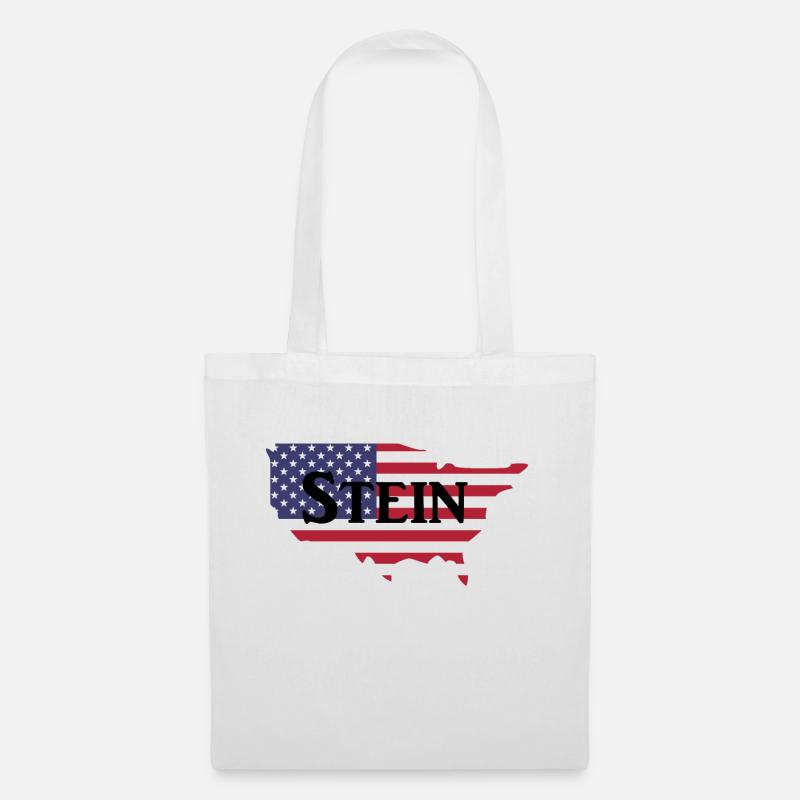 Jill Stein US Map - Stoffbeutel - Weiß